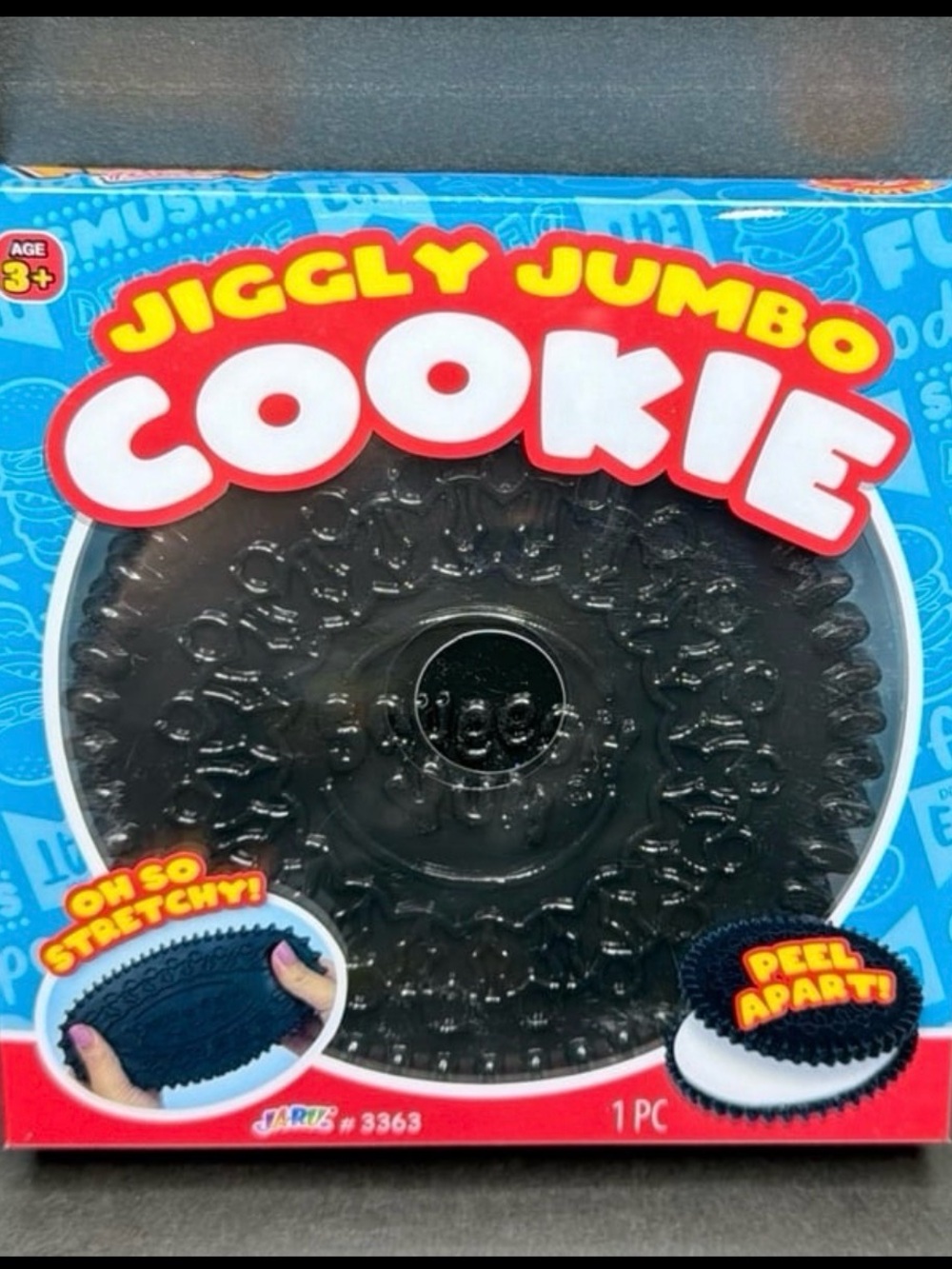 Cookie Toy Stretchy Fidget NEW Jumbo Squishy Pull Apart Stack em NWT